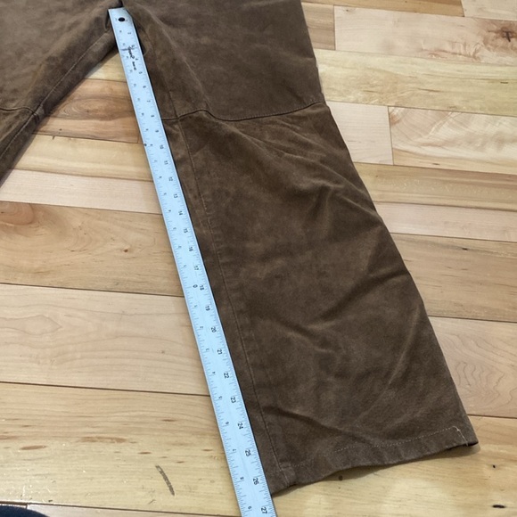 Vintage Brown Suede Pants - Picture 6 of 17